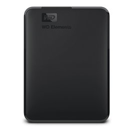 WD Western Digital Elements Portable - Disco duro externo 5TB 2.5" USB 3.2 Gen 1 (3.1 Gen 1) - Negro - WDBU6Y0050BBK