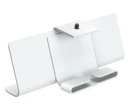 Poly Soporte de mesa Poly Studio X30/X32/V12, color plata, 190x210x55 mm, 300 g