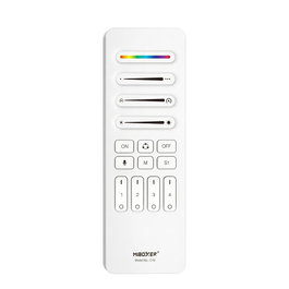 Miboxer Pixel LED Fernbedienung SPI - Pixel 2,4GHz (RGB/RGB-W/RGB+CCT) 4 Zonas 4 Escenas