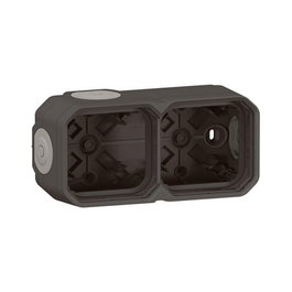 Legrand 069602L Plexo New Caja de conexiones de 2 compartimentos IP44 Antracita