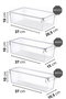 Hermia CLRKPK3-9 Set Organizadores Nevera Transparente 9 Piezas Plástico