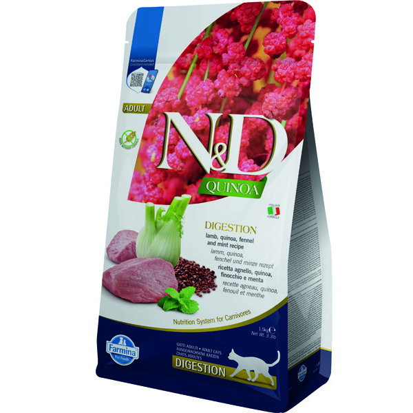 Farmina N&D Quinoa Digestion Cordero 1,5kg Farmina N&D Quinoa Digestion Cordero 1,5kg