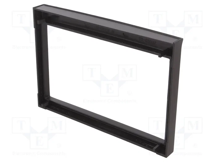 ACV Bastidor de montaje de radio para Porsche 2 DIN, Negro
