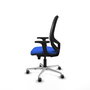 PIQUERAS Y CRESPO Silla de oficina Cilanco con mecanismo Sincro/Traslack, Azul y Negro