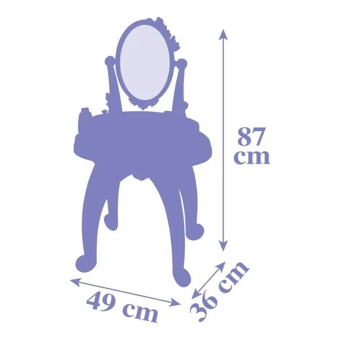 Smoby Vestidor Congelado Mesa 2 En 1 Smoby Vestidor Congelado Mesa 2 En 1