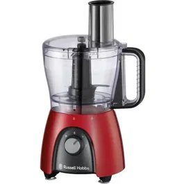 Russell Hobbs RUS5038061162684 Procesador de Alimentos Desire Red 600W 2 Velocidades + Pulso Rojo