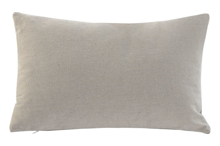 DKD Home Decor Cojín Patchwork Algodón Poliéster 50x30 Beige y Marrón