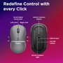 Lenovo 700 Multi-Device Wireless Silent Mouse Luna Grey