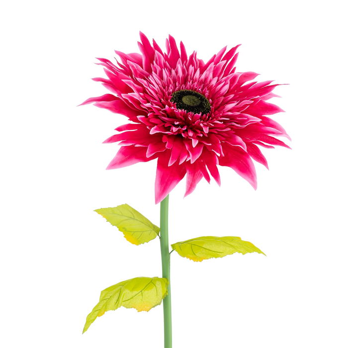 Flor Gerbera Fucsia Artificial 40 X 40 X 125 cm (Set de 2)