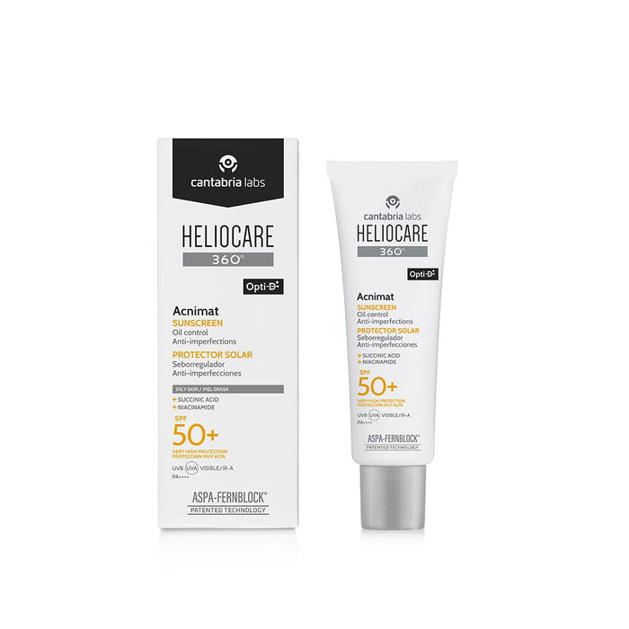 Heliocare 360° HELIOCARE 360° ACNIMAT Protector Solar Antiimperfecciones Matificante SPF50+ 50 ml Heliocare 360° HELIOCARE 360° ACNIMAT Protector Solar Antiimperfecciones Matificante SPF50+ 50 ml