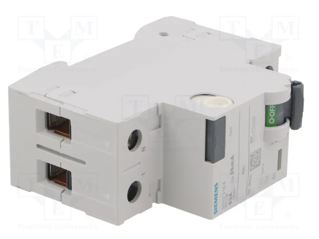 SIEMENS 5SV3316-6 Interruptor diferencial 63A 30mA 1+N
