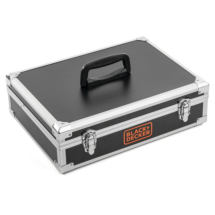 Black&Decker Taladro Percutor Inalámbrico BDCHD18B2FC, 2 Baterías 1.5Ah, 18V