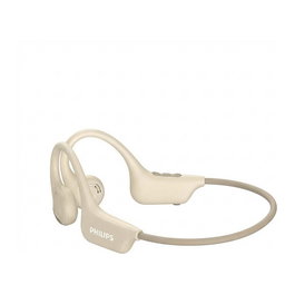 Philips TWSHL330 Auriculares Deportivos Open-Ear Inalámbricos Beis para Deporte y Ocio, Resistencia al Sudor, Audio Espacial