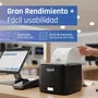 Iggual TP Easy 58 Impresora térmica de recibos USB+RJ11 Negra