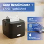Iggual TP Easy 58 Impresora térmica de recibos USB+RJ11 Negra