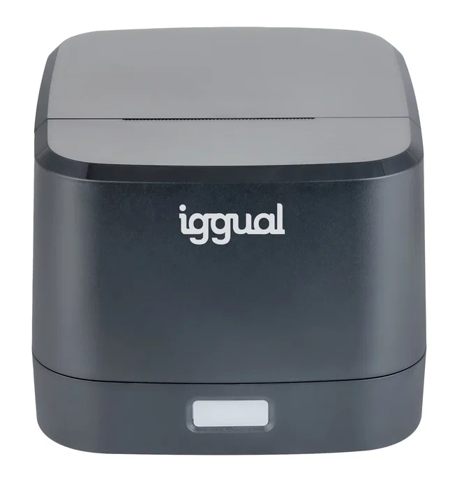 Iggual TP Easy 58 Impresora térmica de recibos USB+RJ11 Negra Iggual TP Easy 58 Impresora térmica de recibos USB+RJ11 Negra