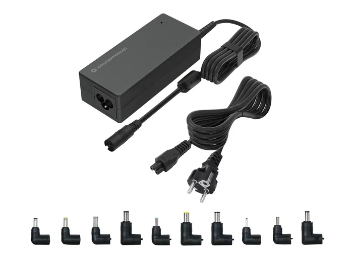 Conceptronic Cargador Universal para Portátil OZUL08B10 90W Conceptronic Cargador Universal para Portátil OZUL08B10 90W