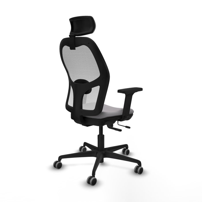 PIQUERAS Y CRESPO Silla de oficina Jorquera Gris y Blanco