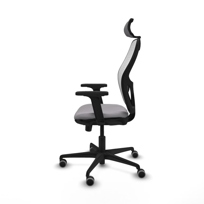 PIQUERAS Y CRESPO Silla de oficina Jorquera Gris y Blanco