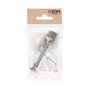 Edm Muletilla Manilla Desbloqueo 10098 Níquel Satinado Zamak 78mm 6mm