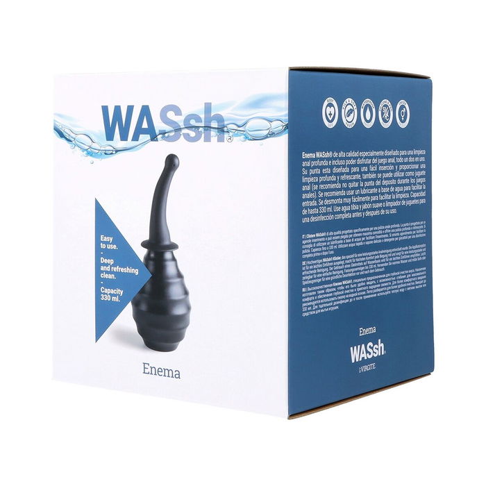 Lavativa Con Tapón Anal Expandible Virgite 330 ml