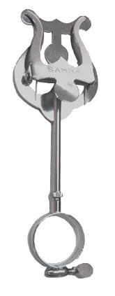 Atril de Marcha Samba para Clarinete con Argolla de 32 cm Niquel Atril de Marcha Samba para Clarinete con Argolla de 32 cm Niquel