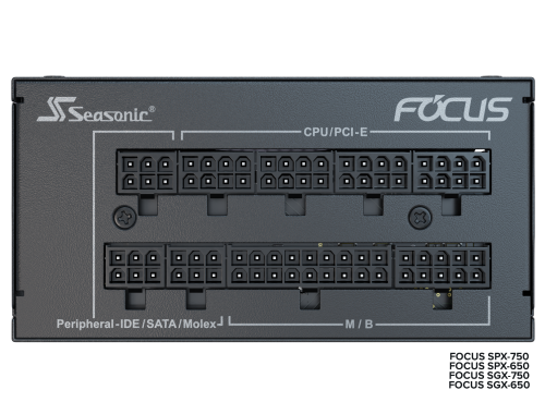 Seasonic FOCUS SGX-750 750 W SFX Negro Seasonic FOCUS SGX-750 750 W SFX Negro