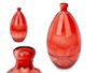GIFTDECOR Botella Abombada Irregular Teja