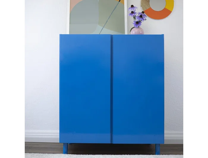 D-c-fix Rollo Adhesivo Autoadhesivo DIY, Azul Real, Ancho 45 cm x Largo 15 m, Papel Plástico Removible para Manualidades, Bricolaje y Decoración