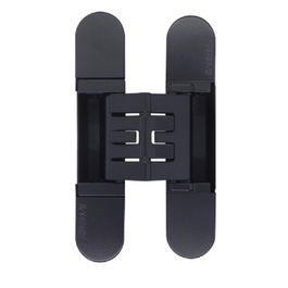 Koblenz Bisagra Invisible Kubica Hybrid K2760 Cromo Satinado Y Negro Regulable 3D