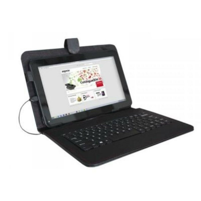 Approx Funda para tablet de 9 pulgadas con teclado Negro Approx Funda para tablet de 9 pulgadas con teclado Negro