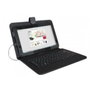 Approx Funda para tablet de 9 pulgadas con teclado Negro