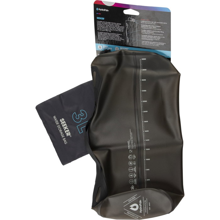 Hydrapak Seeker 3L Depósito de agua flexible gris