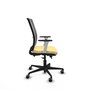 PIQUERAS Y CRESPO Silla de oficina Haches con mecanismo Sincro/Traslack Crema y Gris