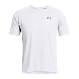 Camiseta de Manga Corta Hombre Under Armour Tech Textured Blanco 11-12 Años