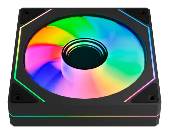 Abysm Arclight 3.0 ARGB Black PWM Ventilador de caja interno para PC Abysm Arclight 3.0 ARGB Black PWM Ventilador de caja interno para PC