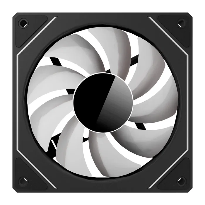 Abysm Arclight 3.0 ARGB Black PWM Ventilador de caja interno para PC Abysm Arclight 3.0 ARGB Black PWM Ventilador de caja interno para PC