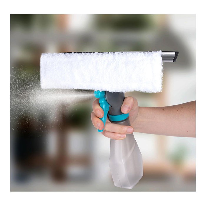 Alpina Limpiacristales con Mopa y Spray Todo en Uno Depósito 240 ml