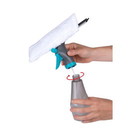 Alpina Limpiacristales con Mopa y Spray Todo en Uno Depósito 240 ml