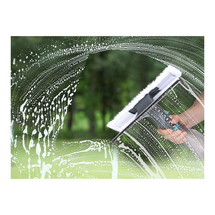 Alpina Limpiacristales con Mopa y Spray Todo en Uno Depósito 240 ml