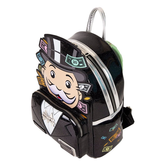 Hasbro by Loungefly Mini Mochila Monopoly Pennybags Hasbro by Loungefly Mini Mochila Monopoly Pennybags
