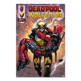 ERIK Poster Deadpool & Lobezno Marvel 91,5x61cm Papel Brillo 150gr