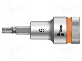 WERA Vaso Allen-bit Hex-Plus HEX 5mm 1/2 de 60mm Zyklop