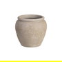 Macetero Crema Cerámica Decoración 30 X 30 X 29 cm