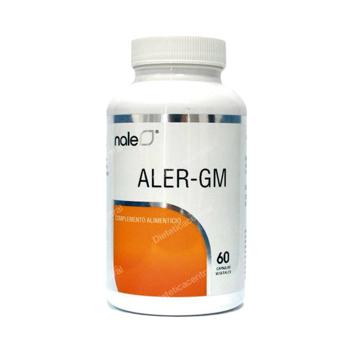 NALE Aler Gm 60 Cápsulas - Suplemento para Alergias Respiratorias, Rinitis y Asma Alérgica - Con Lichen Islandia, Fumaria y Vitamina C