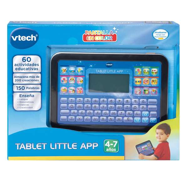 V-TECH Genio Little App Azul con Pantalla a Color