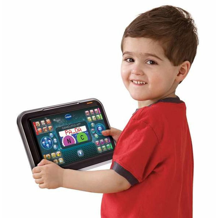 VTech Genio Little App Azul - Tablet y Ordenador Educativo con Pantalla a Color