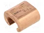 BM GROUP Conector de abrazadera lateral 'C' de cobre 16mm2 6AWG