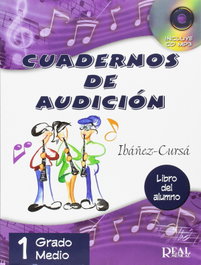 REAL MUSICAL Cuadernos de audición (grado medio) - Libro alumno + CD