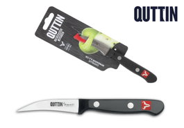 Quttin Cuchillo Mondador Sybarite 6.5 cm Acero Premium (24 Unidades)